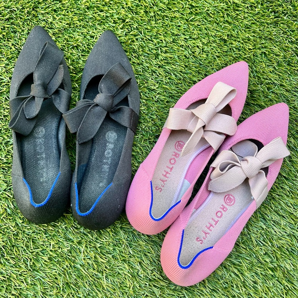 Rothy’s Mary Jane Flats in black Sz 10